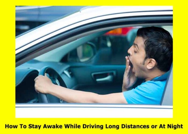 things to help you stay awake while driving